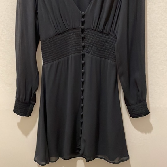Reformation Alani Black Dress - Picture 7 of 12